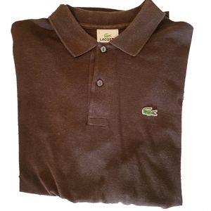 Lacoste L.12.12 Polo Golf Shirt Brown